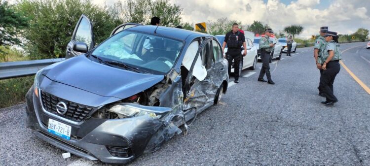 En Soto La Marina: Lesionados Tras Choque en Carretera Costera del Golfo