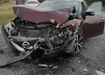 Accidente Vial en la Carretera Victoria-Monterrey Deja Dos Lesionados