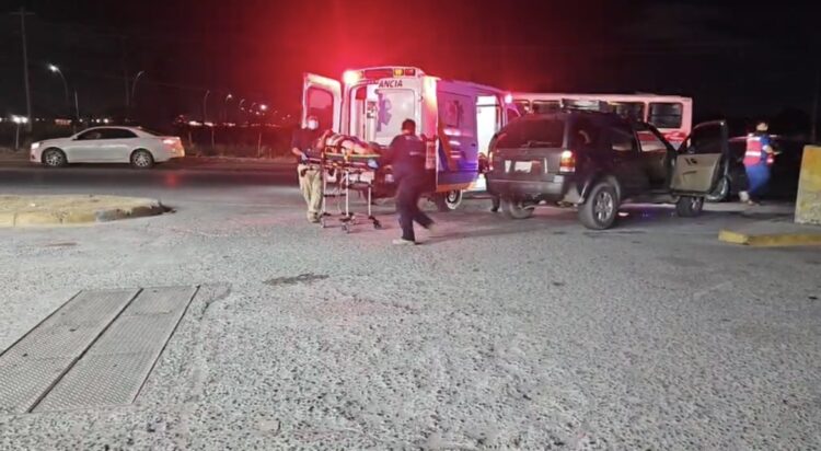En Reynosa : Lo balean mientras circula en su camioneta en Libramiento Monterrey- Matamoros