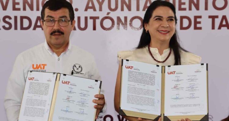 La UAT y el Ayuntamiento de Tampico suman esfuerzos para el bienestar social