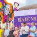 Inauguraron Alcalde Carlos Peña Ortiz y familias reynosenses el Monumental Altar del Día de Muertos