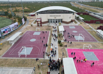 Reconoce ciudadanía trabajos de remodelación de la Ciudad Deportiva en Nuevo Laredo