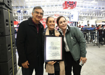 Enaltece Sheinbaum a Nuevo Laredo como el motor económico de México y América