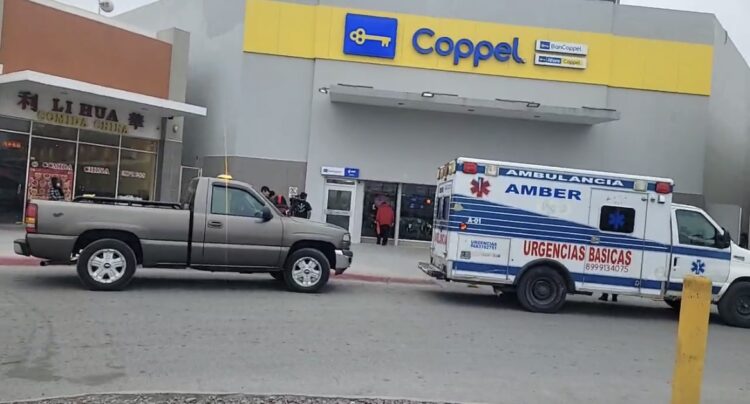 En Reynosa: Abuelito Muere en Coppel cuando realizaba un pago