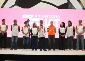 El rector Dámaso Anaya y Omar Bravo presiden apertura de la Copa UAT 2025