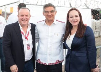 En Nuevo Laredo: Asiste Carlos Canturosas a Inauguración del Segundo Puente Ferroviario; Destaca Trabajo Coordinado entre Gobierno e Iniciativa Privada