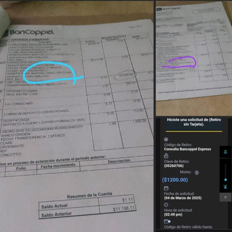 Coppel en el Ojo del Huracán: Usuario Denuncia Fraude en Bancoppel