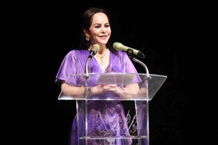 Carmen Lilia Canturosas impulsa cartelera de activismo por Conmemoración del Día Internacional de la Mujer en Nuevo Laredo