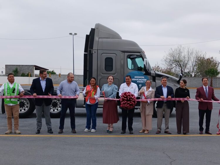 Nuevo Laredo fortalece la capacitación en autotransporte con obras en el Cecati #193