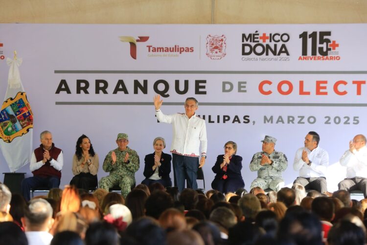 Arrancan Américo y María Colecta Anual 2025 de la Cruz Roja; invitan a sumarse