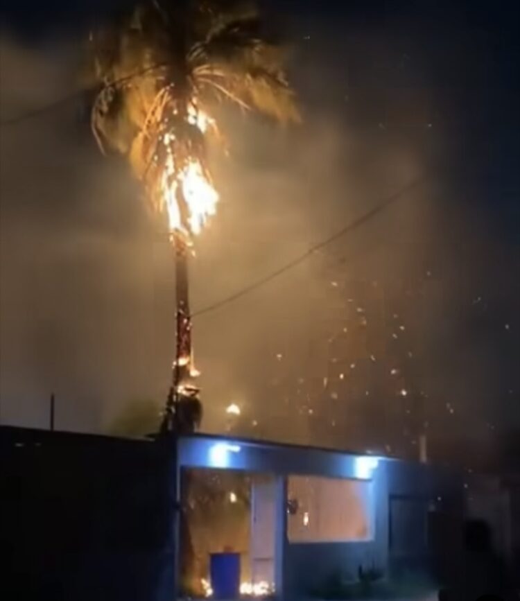 En Reynosa: Incendio Arrasa con tres Casas atrás de ex tienda Chedraui