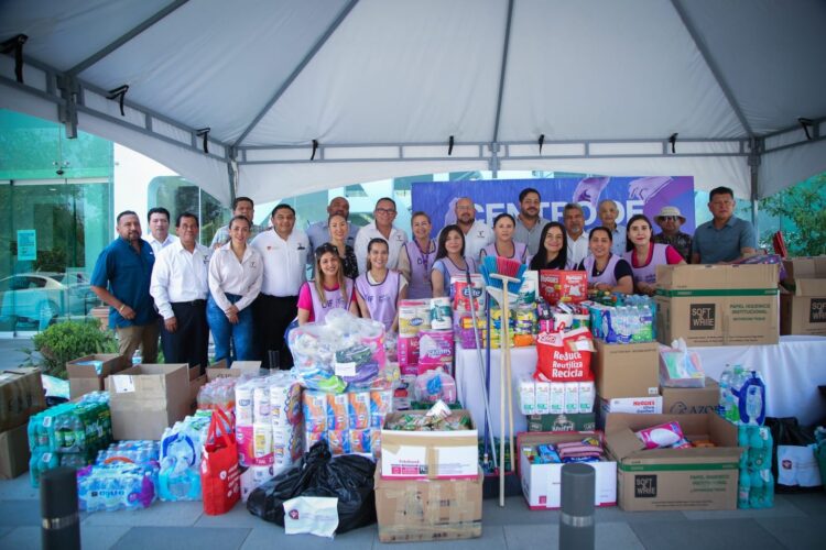 DIF Tamaulipas colecta más de 17 toneladas de ayuda para damnificados por lluvias en la frontera