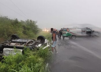 En Villagran: Dos Muertos y otros heridos tras Fuerte Choque