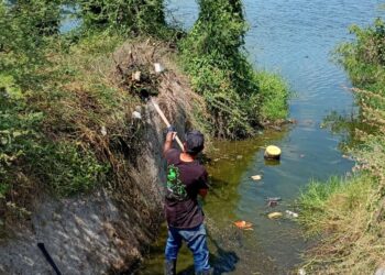 En Reynosa: Refuerza Gobierno Municipal y COMAPA trabajos de limpieza en calicheras de la ciudad