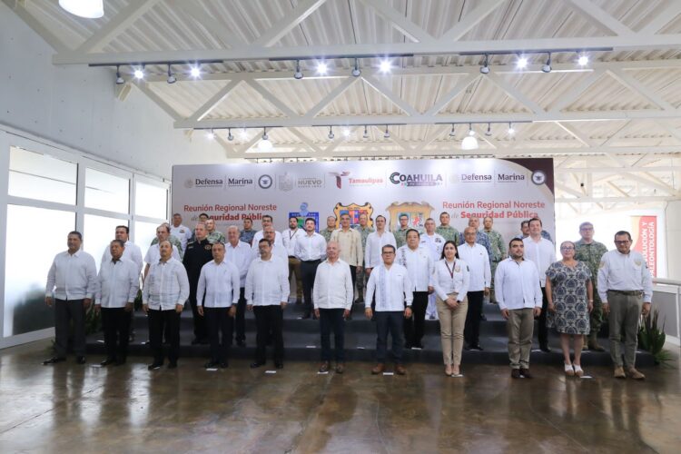 Acuerdan Tamaulipas, Nuevo León y Coahuila reforzar seguridad fronteriza e interestatal