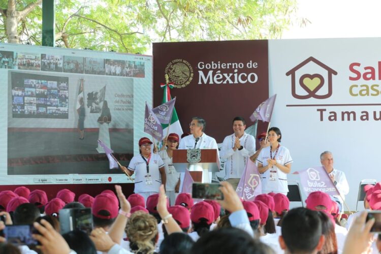 Inicia Américo Villarreal Salud Casa por Casa en Tamaulipas