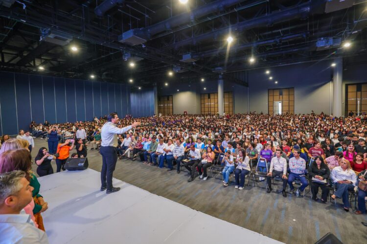 Inspiró conferencia presentada por el Alcalde Carlos Peña Ortiz a 3 Mil estudiantes
