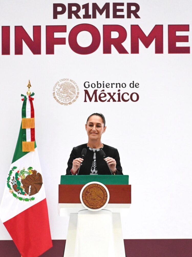 Asiste Américo al Primer Informe de la presidenta Claudia Sheinbaum