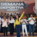 Carmen Lilia Canturosas inaugura la Semana Deportiva Estudiantil 2025 en Nuevo Laredo