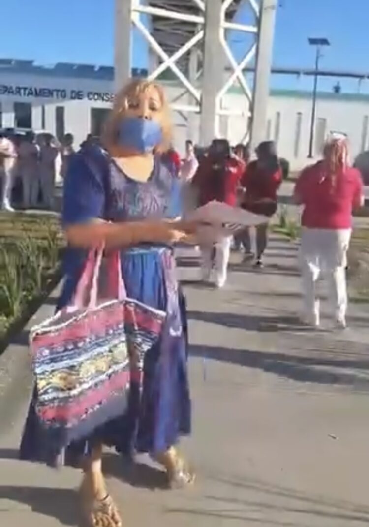 En Reynosa: Paciente sin atención especializada: denuncian carencias en acto del IMSS por el Día del Cáncer de Mama