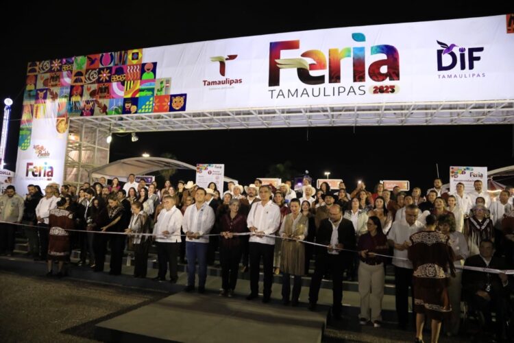 Inaugura Américo Villarreal la Feria Tamaulipas 2025, una fiesta de unidad y tradición