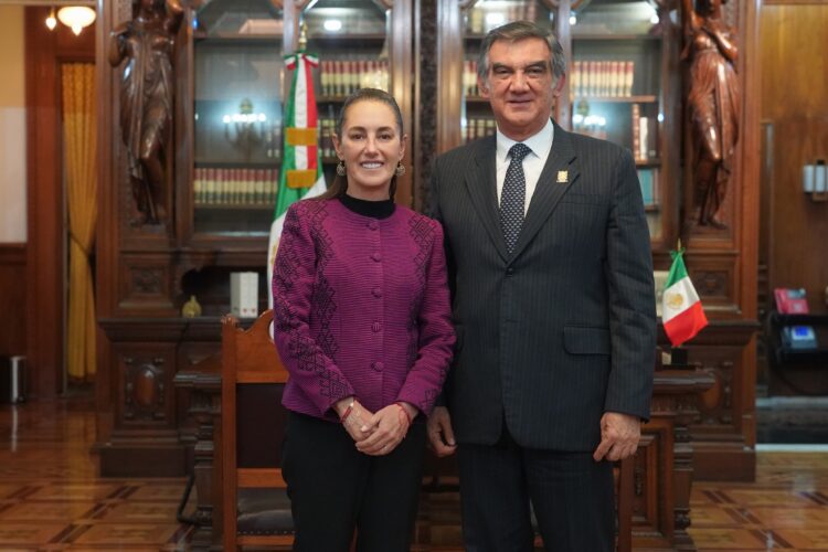 Ante la presidenta Sheinbaum, Américo refrenda compromiso con la transformación