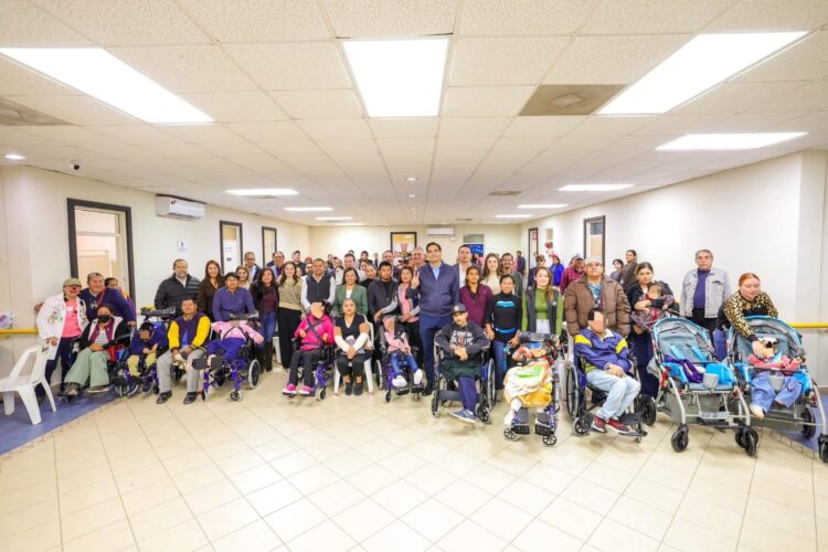 En Reynosa: Mejoran Gobierno de Carlos Peña Ortiz y CMIC calidad de vida de personas con discapacidad