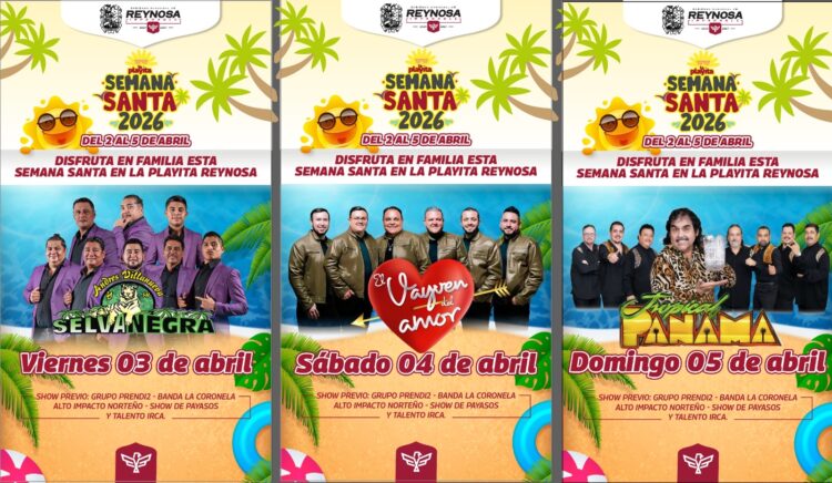 En Reynosa: Disfruta el gran Festival Artístico y Deportivo de Semana Santa 2026 en La Playita