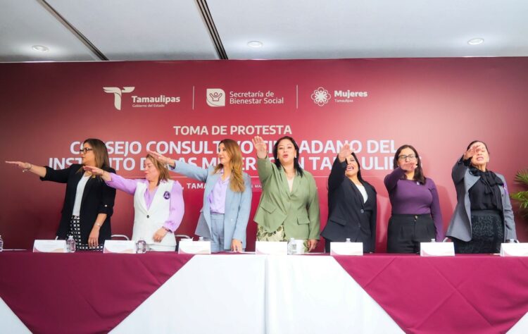 Toma protesta Consejo Consultivo Ciudadano del Instituto de las Mujeres en Tamaulipas