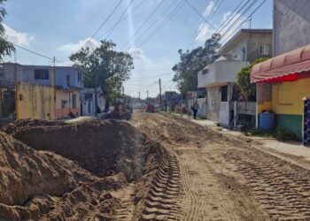 Gobierno y DIF Tamaulipas desarrollan obras viales a través del programa “Lazos del Bienestar”