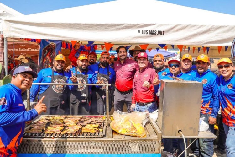 En Reynosa: Convivió Alcalde Carlos Peña Ortiz con gremio de la salud en Torneo Parrillero