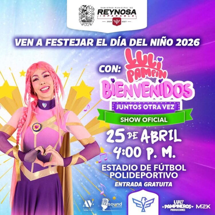 Celebrará Carlos Peña Ortiz el Día del Niño en el Polideportivo Reynosa