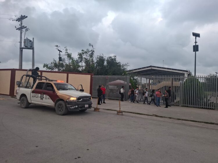 Tiroteo en CBTis 275 de Matamoros es descartado por Guardia Estatal