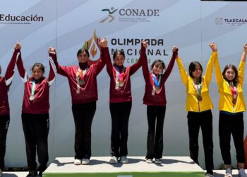 Tamaulipas “se llena” de oro en el tiro con arco femenil de la Olimpiada Nacional