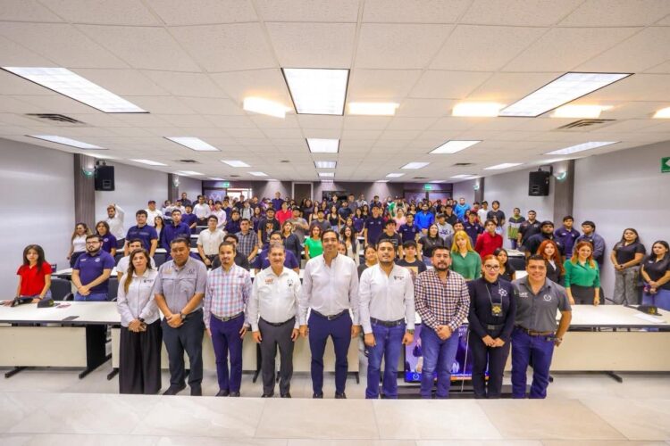 En Reynosa: Se sumó comunidad estudiantil de la UAMRR-UAT a programa de Carlos Peña Ortiz