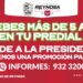 ¡Para que te pongas al día con la tesorería!: Lanza Gobierno de Reynosa beneficio en adeudos de Predial mayores a 5 años