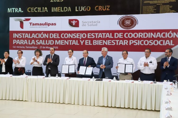 Consolida Tamaulipas atención integral a la salud mental con nuevo Consejo Estatal