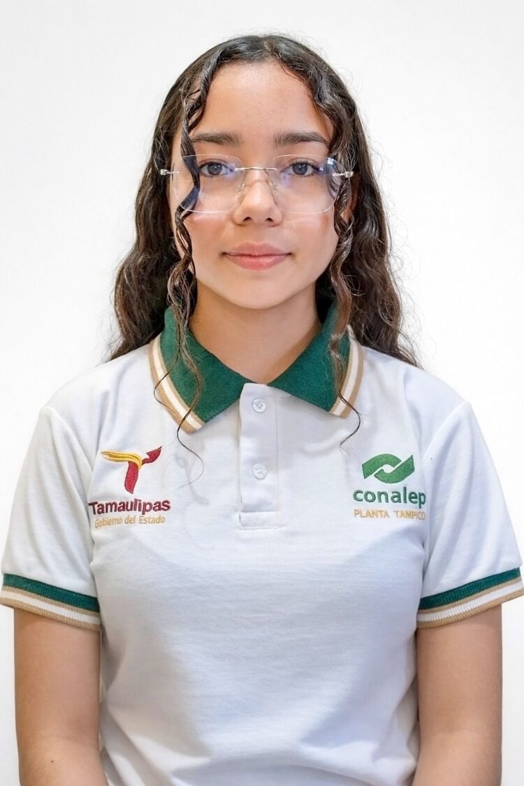 Dulce Carolina Vicencio Medina, estudiante de CONALEP Tamaulipas; brilla en torneo aeroespacial internacional