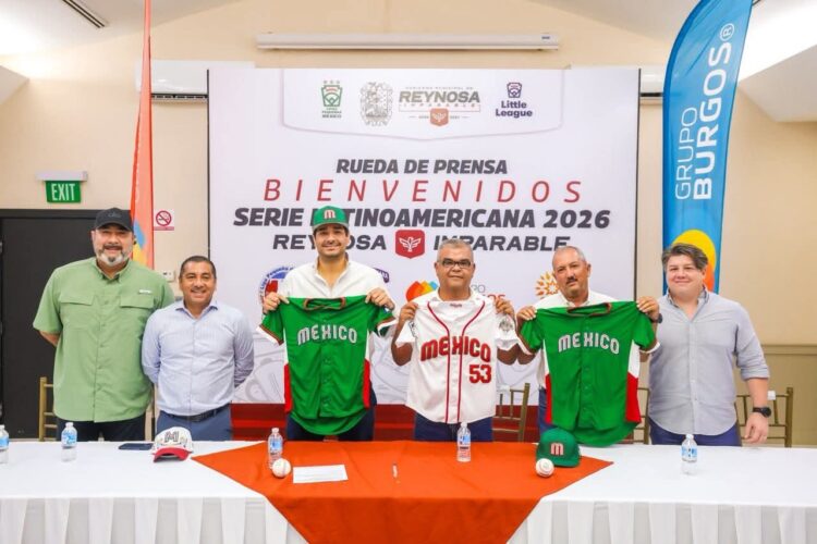 Será Reynosa la sede para la Serie Latinoamericana de Beisbol 2026 de Ligas Pequeñas
