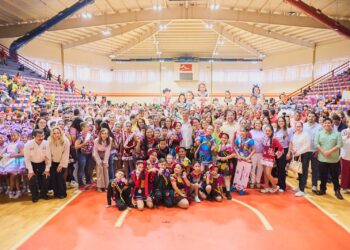 Premian Américo y María de Villarreal a ganadores del Concurso Estatal de Rondas Infantiles y Salto de Cuerda 2026