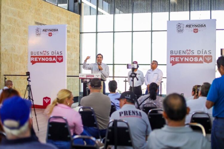 Destacó Alcalde Carlos Peña Ortiz obras del 2026 en Reynosa