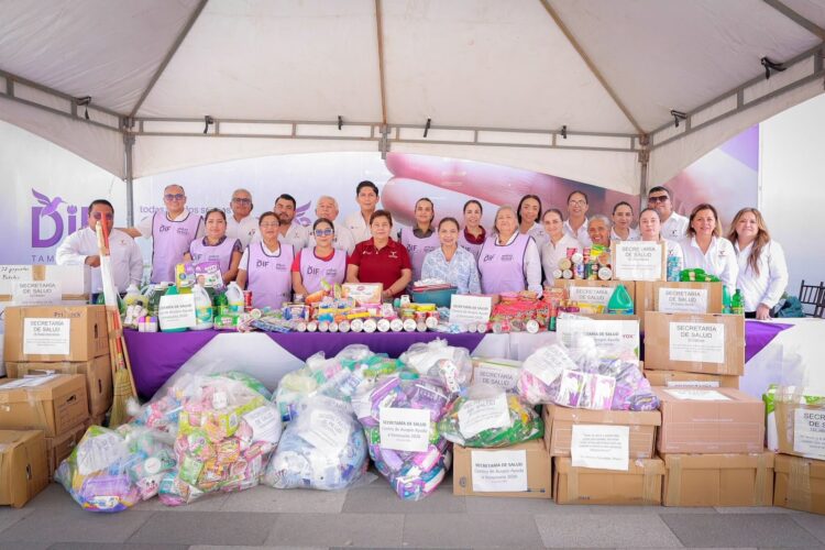 Recolecta DIF Tamaulipas cerca de 15 toneladas de ayuda para familias afectadas por los sismos en Venezuela