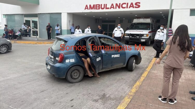 Muere masculino al llegar al Hospital; era transportado en carro de ruta en Tampico