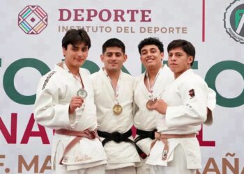 Conquista Tamaulipas 28 medallas en el Campeonato Nacional de Judo
