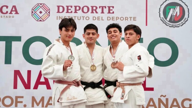 Conquista Tamaulipas 28 medallas en el Campeonato Nacional de Judo
