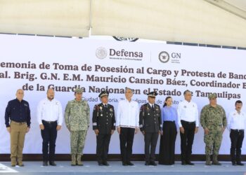 Reconoce Américo labor de la Guardia Nacional en Tamaulipas; atestigua llegada del nuevo coordinador estatal
