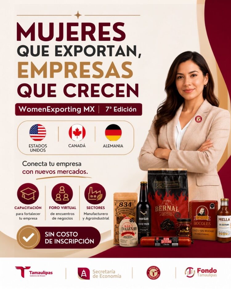 Tamaulipas Impulsa participación de mujeres empresarias en el comercio internacional