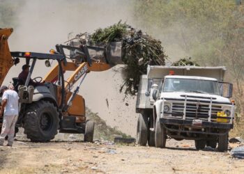 Refuerzan SEDUMA y PAUT acciones contra basureros irregulares