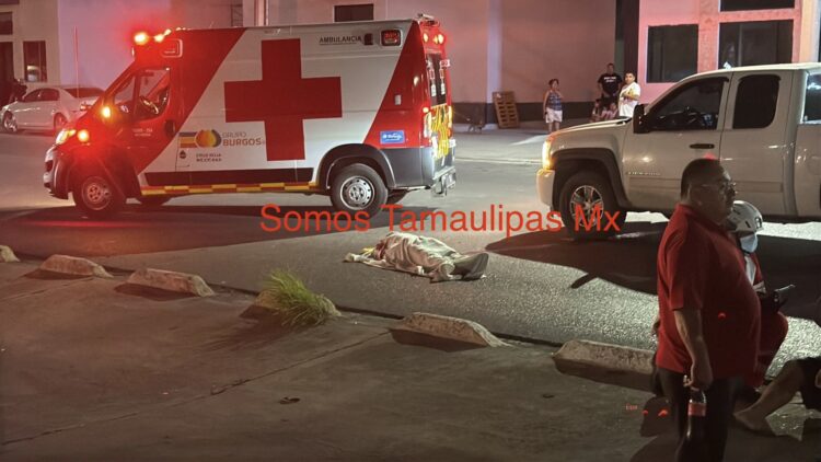 Muere joven al salir proyectado de vehículo en la Colonia Jarachina en Reynosa