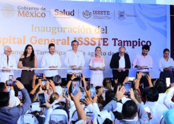 Inaugura presidenta Sheinbaum Hospital General del ISSSTE en Tampico; se recupera el acceso a la salud pública